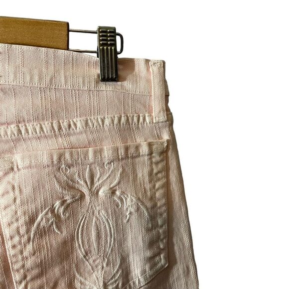 NYDJ Pink High Rise Flared Jeans Size 4 - Picture 5 of 7